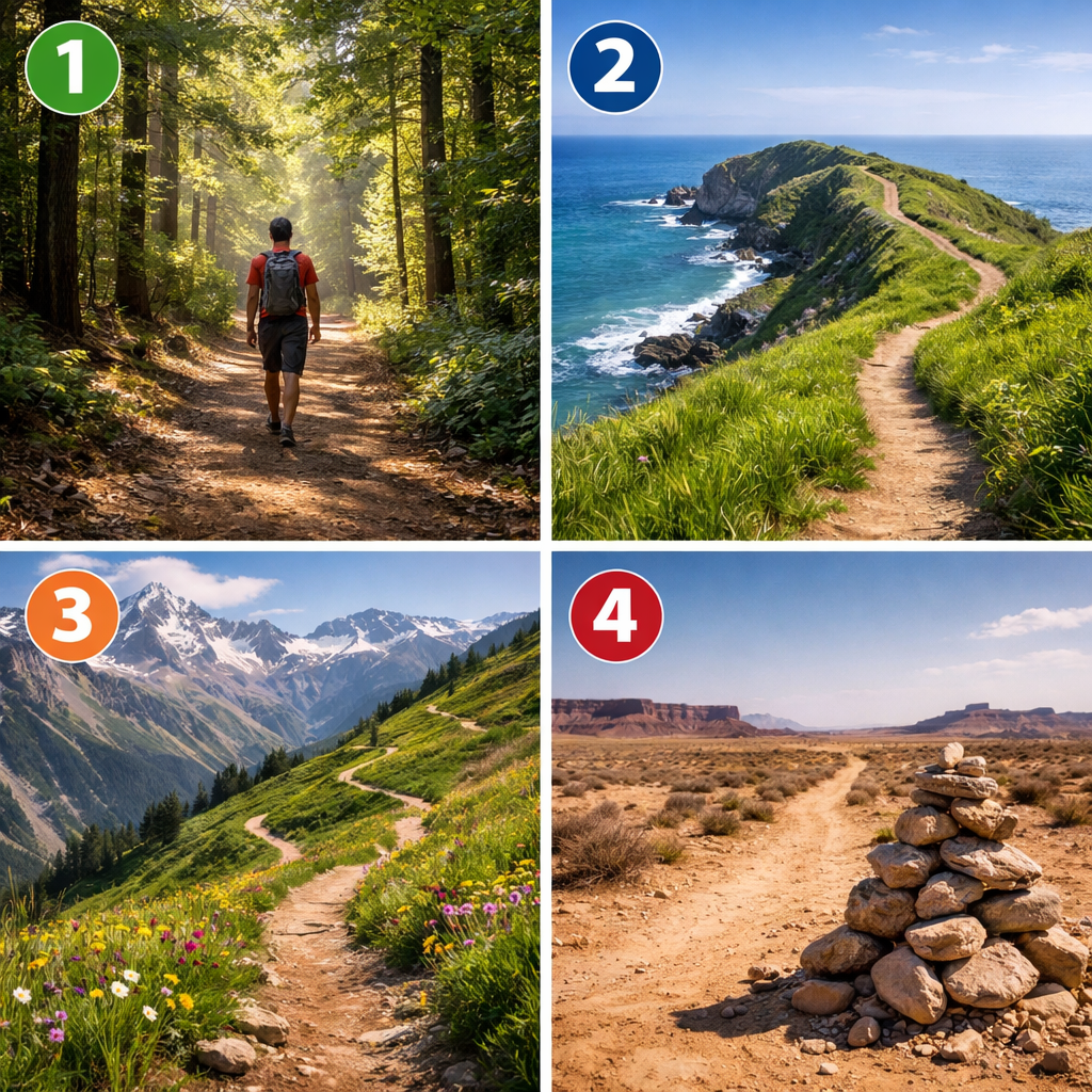 Beginner-Friendly Backpacking Trails Around the World, Ranked by Difficulty