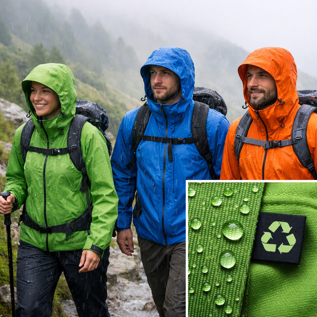image from Eco-Friendly Waterproof Jackets Compared: Recycled Materials That Actually Perform