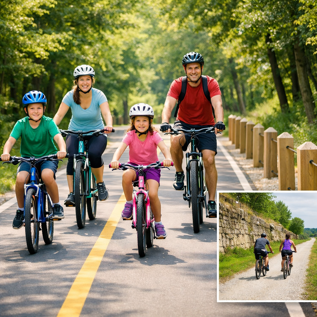 image from Greenways vs Rail Trails: Choosing Safer Family Cycling Routes