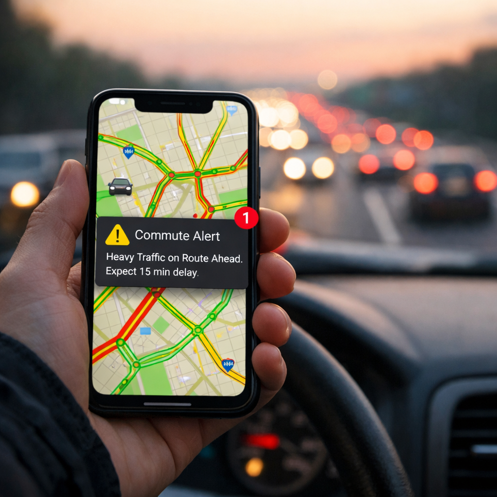 How to Avoid Rush-Hour Traffic with Real-Time Commute Alerts