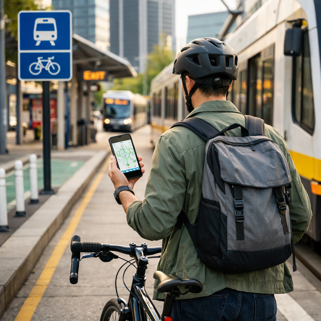 How to Find Cycling Routes That Seamlessly Connect With Transit