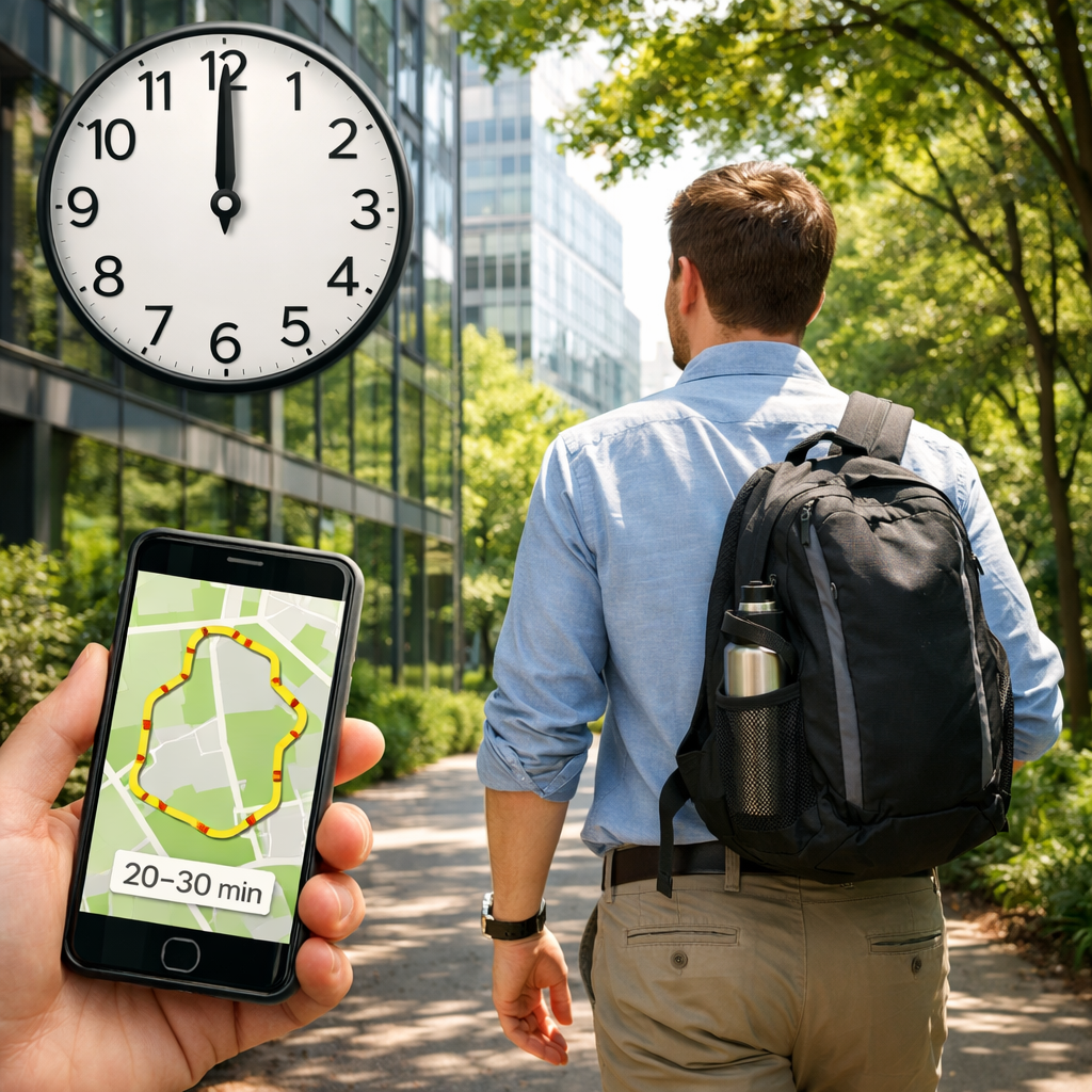 image from How to Find Short Lunch Break Walks Near Your Office