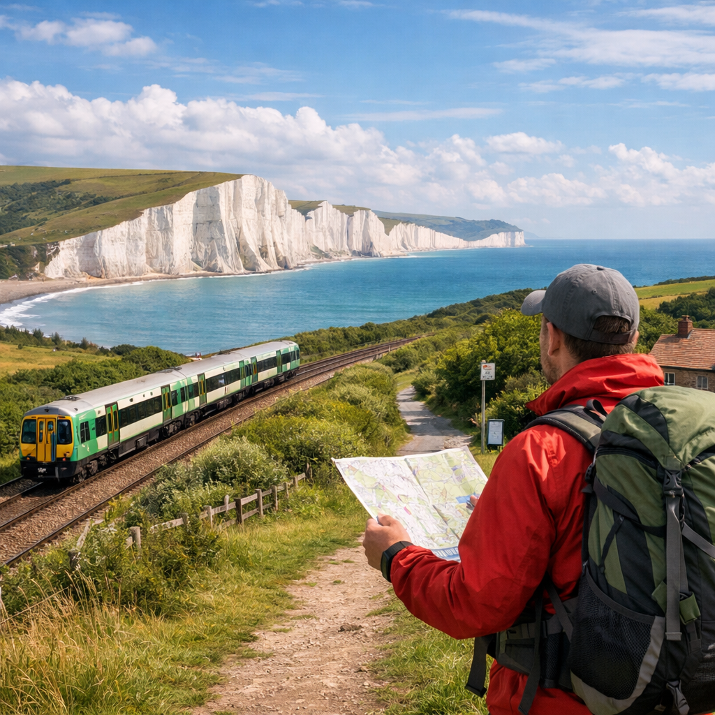 How To Get To Seven Sisters Walk By Train And Bus