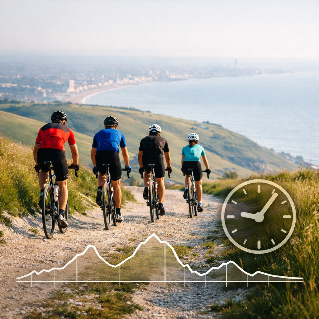 London to Brighton Bike Ride Time: Pace, Elevation, and Cutoffs