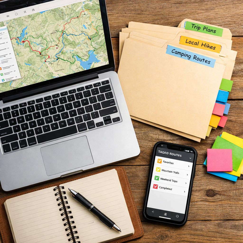 Stop Losing Track of Planned Routes: Proven Folder and Tag Systems