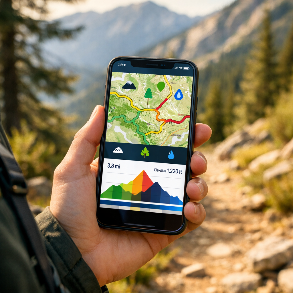 Top Hiking Apps For Trail Difficulty And Terrain Types In 2026