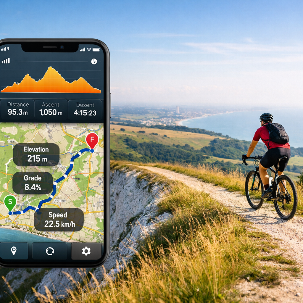 Top London to Brighton Cycle Route Elevation Apps and Tools 2026