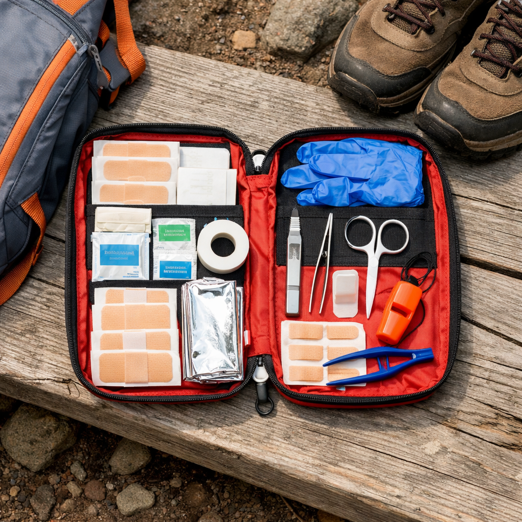 What To Pack In A Hiking First Aid Kit, Step-By-Step