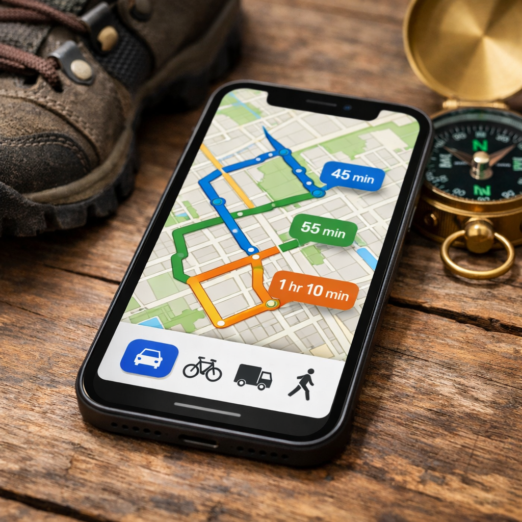 Which Map Apps Let You Adjust Routes by Vehicle Type?